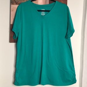 Green tee shirt